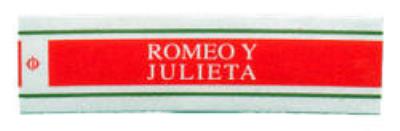 Puritos Romeo y Julieta Puritos